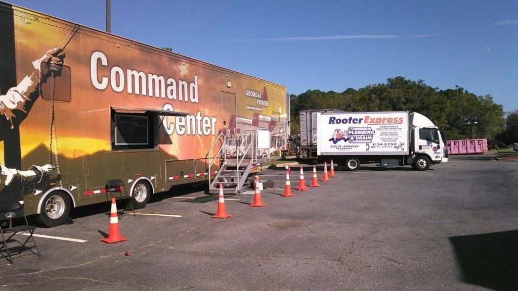 Command Center — Brunswick, GA — Rooter Express Plumbing & Drain