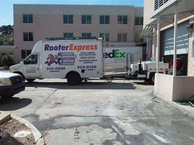 Rooter Express Truck Service — Brunswick, GA — Rooter Express Plumbing & Drain