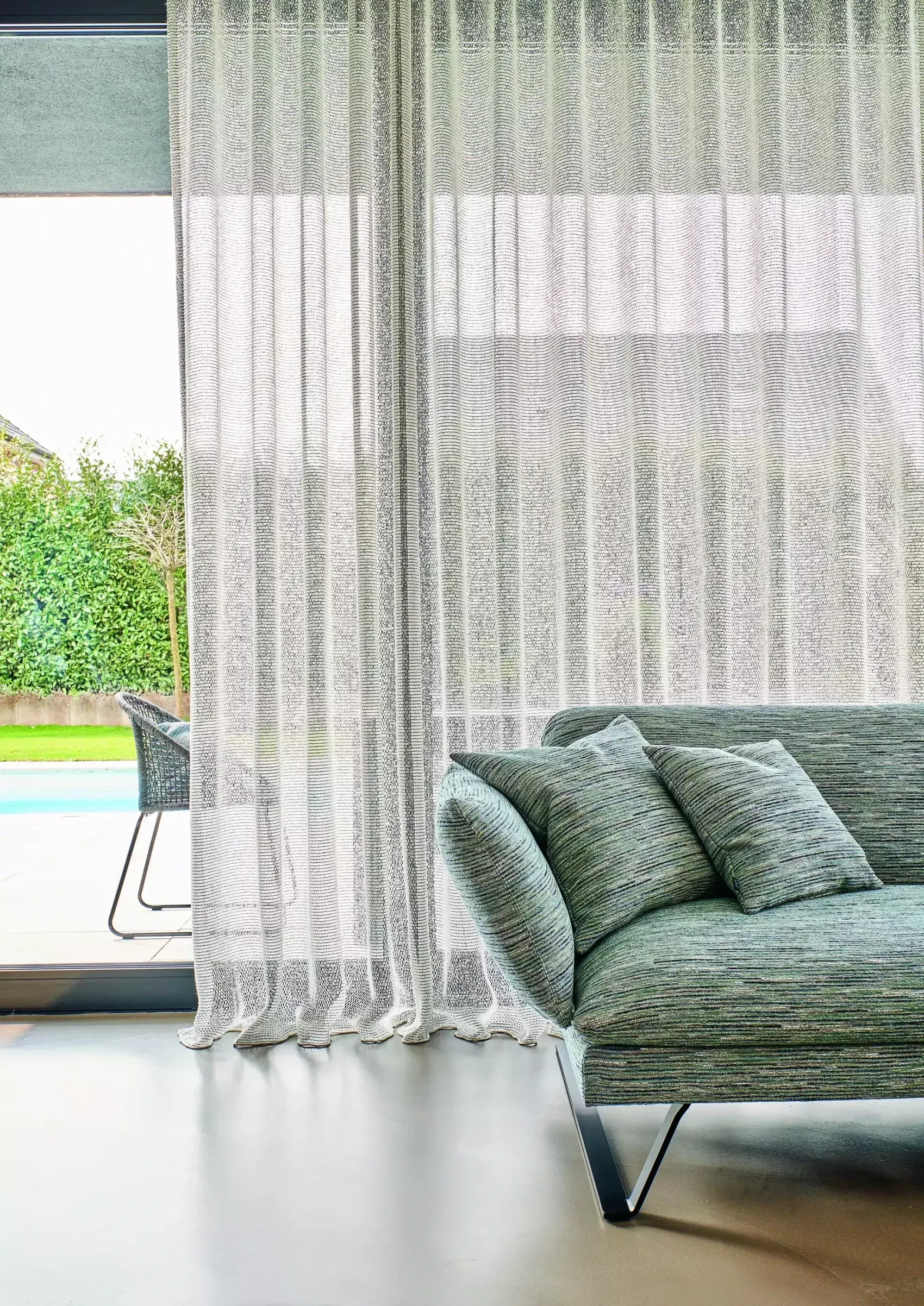 A Living Room With A Couch, Chairs, And A Coffee Table — Gaeta's Upholstery Blinds & Awnings in Grafton, NSW