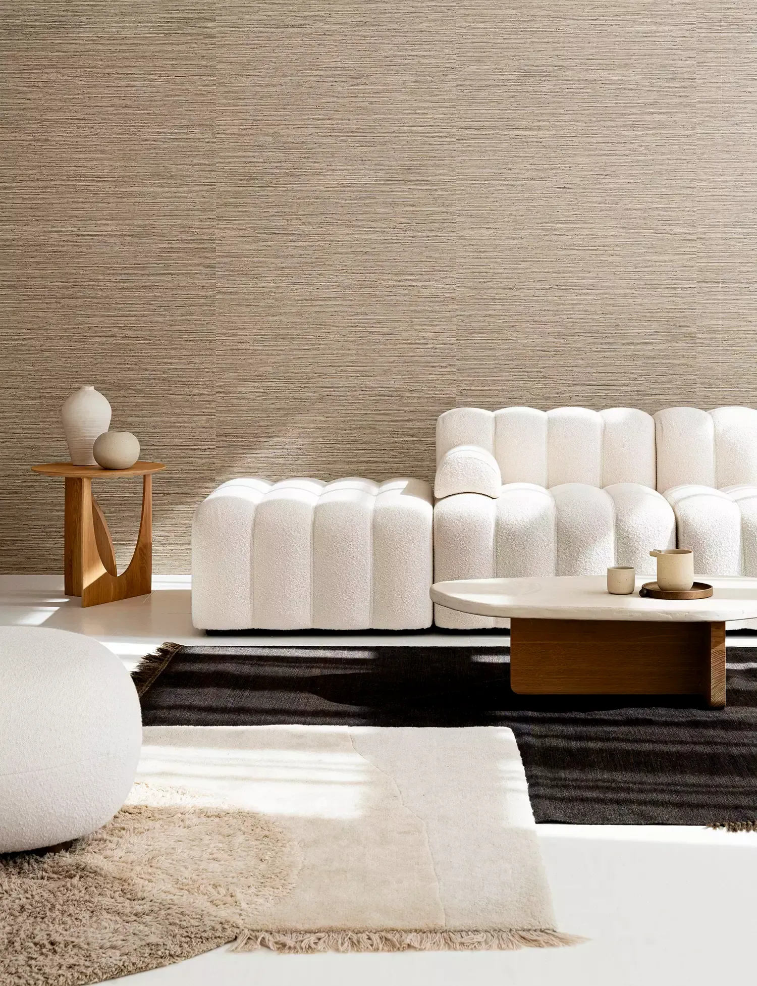 A Window With Blinds On It And A Table In Front Of It — Gaeta's Upholstery Blinds & Awnings in Yamba, NSW