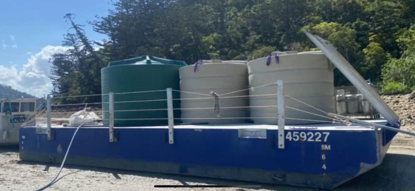 12 x 6m modular barge — Marine Hire Mid North Coast, NSW