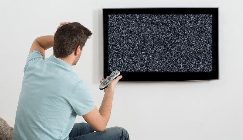 tv con segnale assente