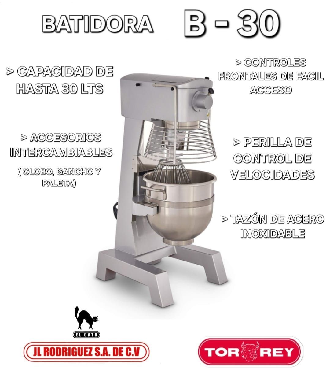BATIDORAS Y AMASADORAS INDUSTRIALES