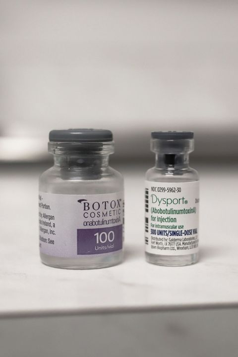 Close-up image of Botox and Dysport vials, the leading injectables for wrinkle reduction at Windermere Medical Spa & Laser Institute in Orlando, FL