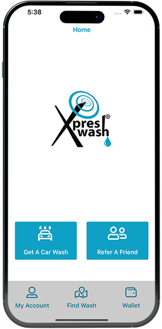 XpresWash Logo full color carwash loyalty app