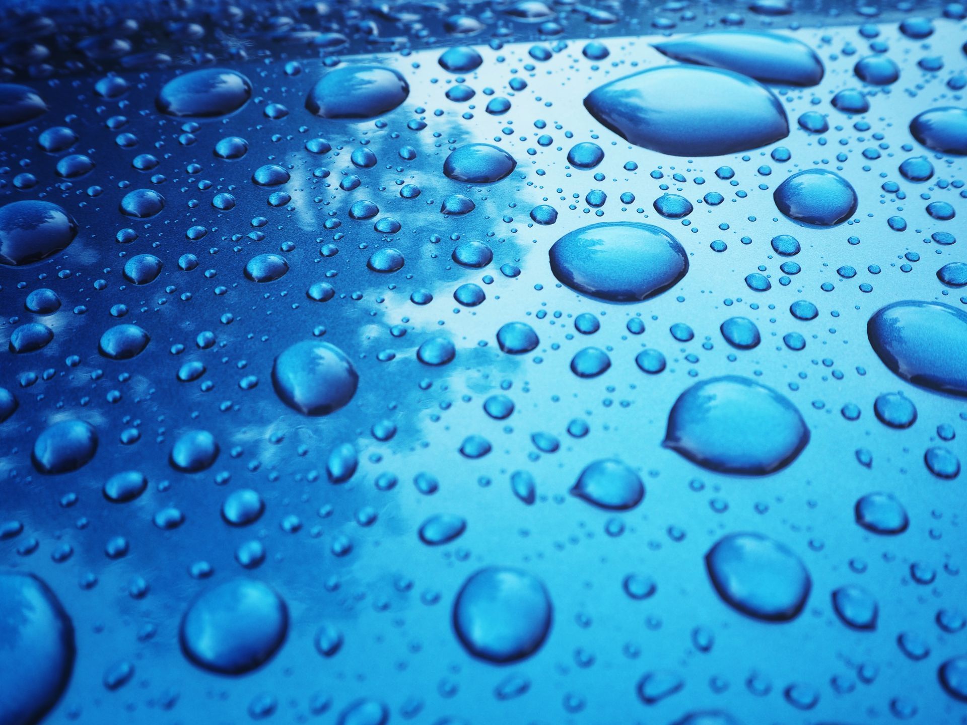 XpresWash Logo full color carwash loyalty app water droplet background