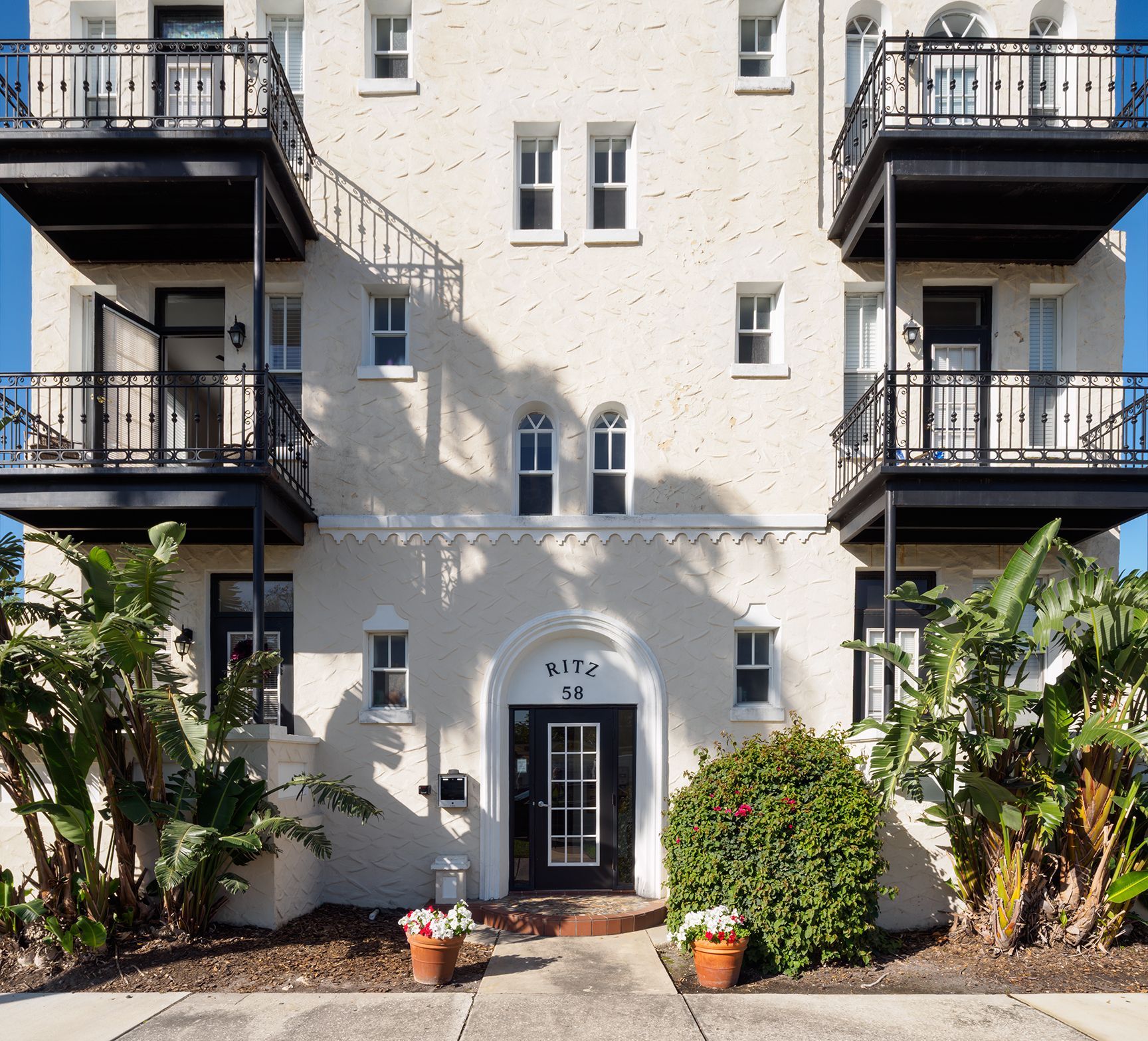 Photo of the entrance to the building