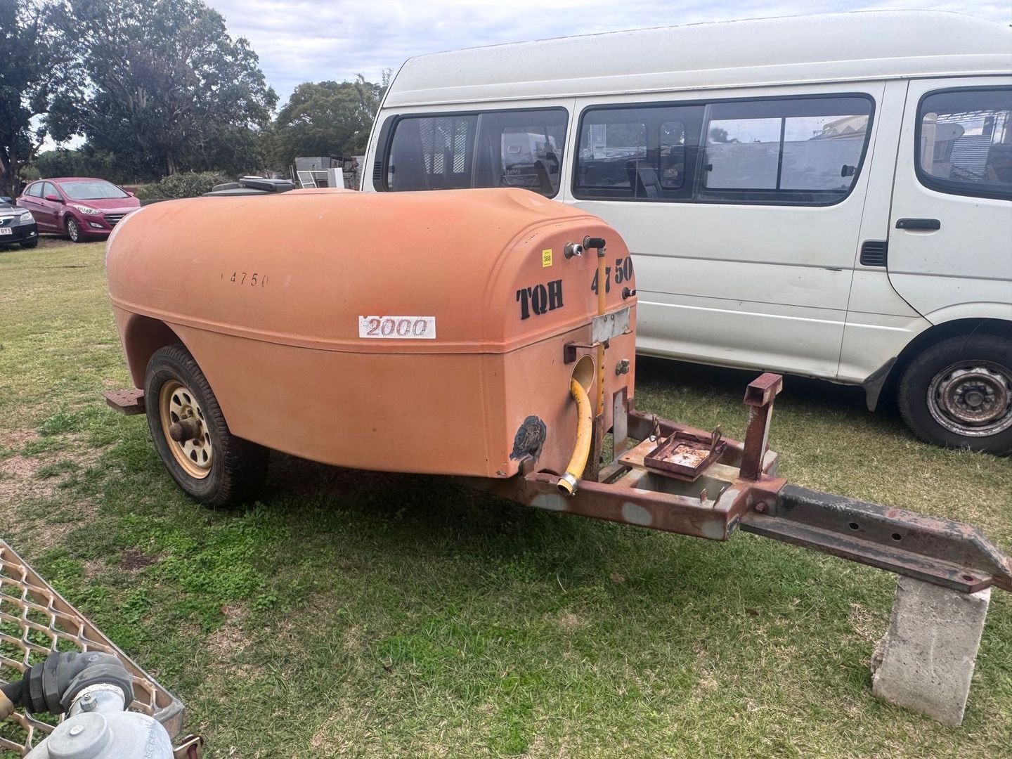 Brown Trailer with A Rounded Top — Bundaberg Auction Centre in Gooburrum, QLD