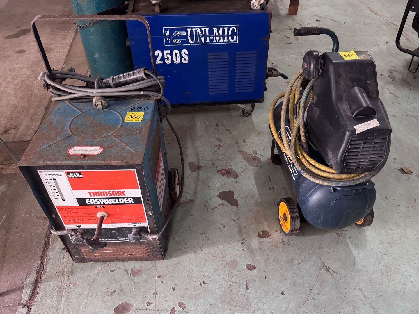 Welding Equipment — Bundaberg Auction Centre in Gooburrum, QLD