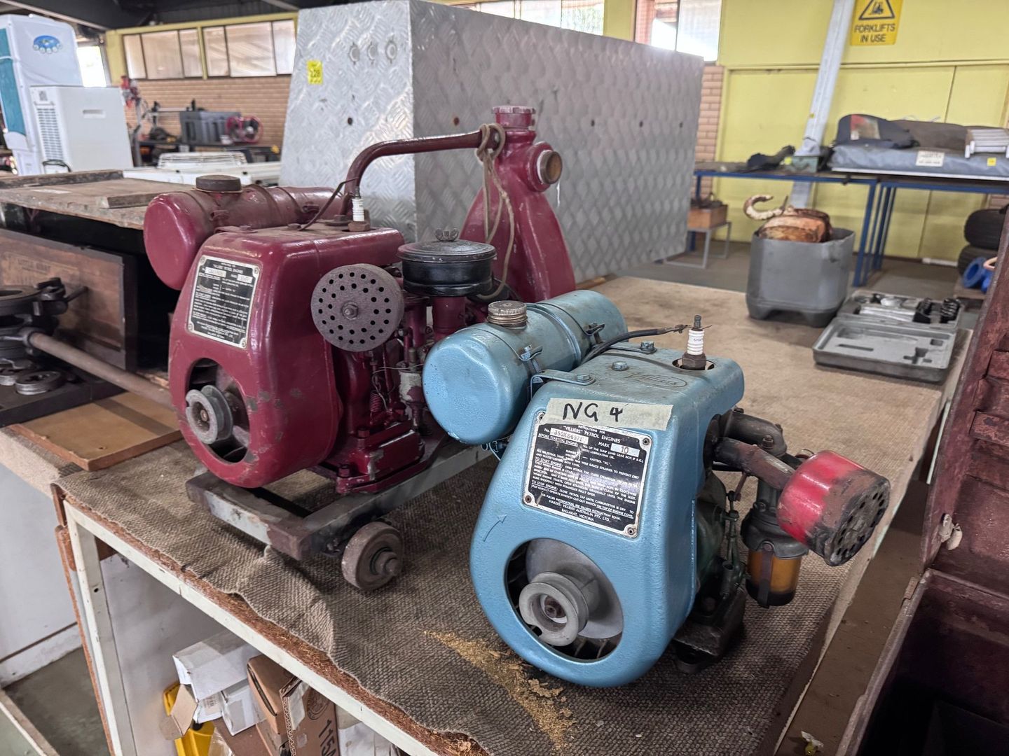 Two Vintage Gas Engines — Bundaberg Auction Centre in Gooburrum, QLD