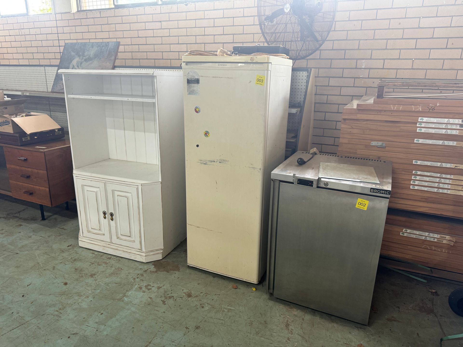 Various Pieces of Furniture, Including a Cabinet — Bundaberg Auction Centre in Gooburrum, QLD