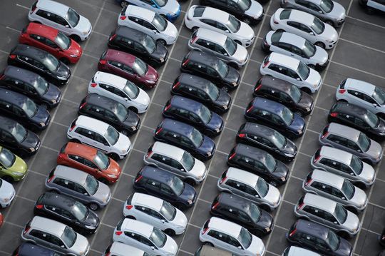 Top View Of Vehicles — Bundaberg Auction Centre in Gooburrum, QLD