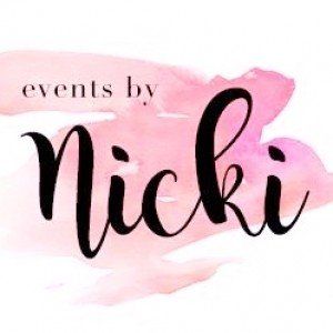 events by nicki modesto logo wedding