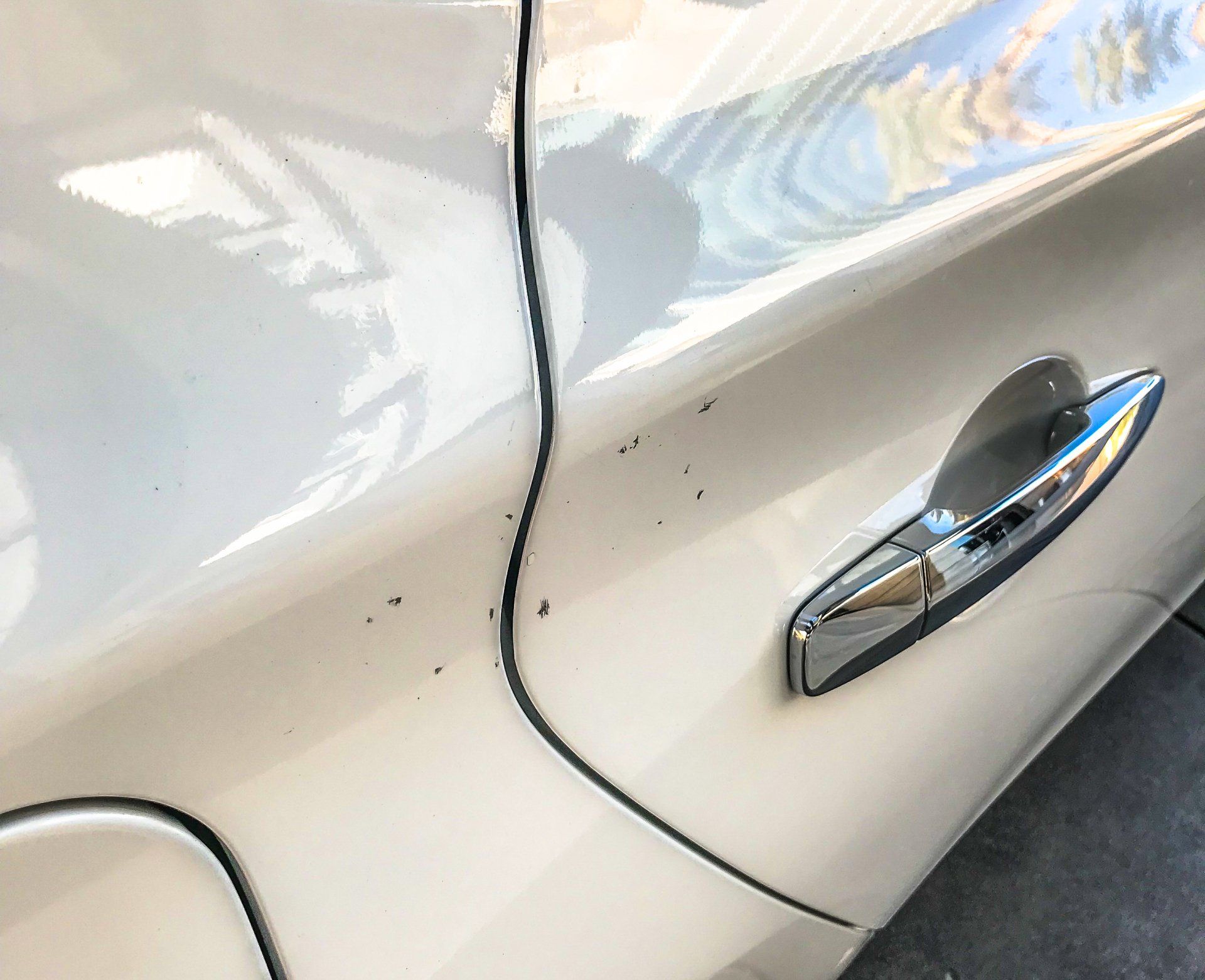 Dings On The Car Door - Sidney, NE - Pittam Body Shop Inc.