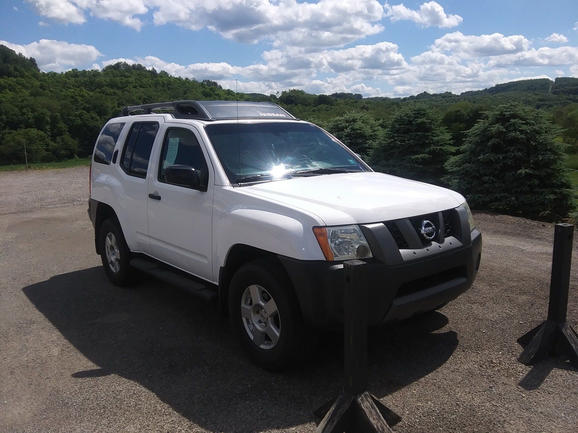 White Car — Passerini's Auto Service — Kittanning, PA