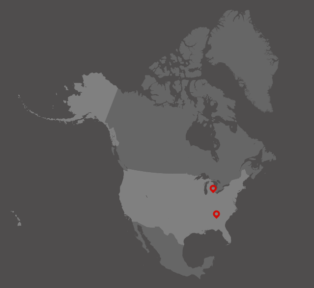 Carrdan Corporation Locations - Temperance, Michigan and Atlanta, Georgia