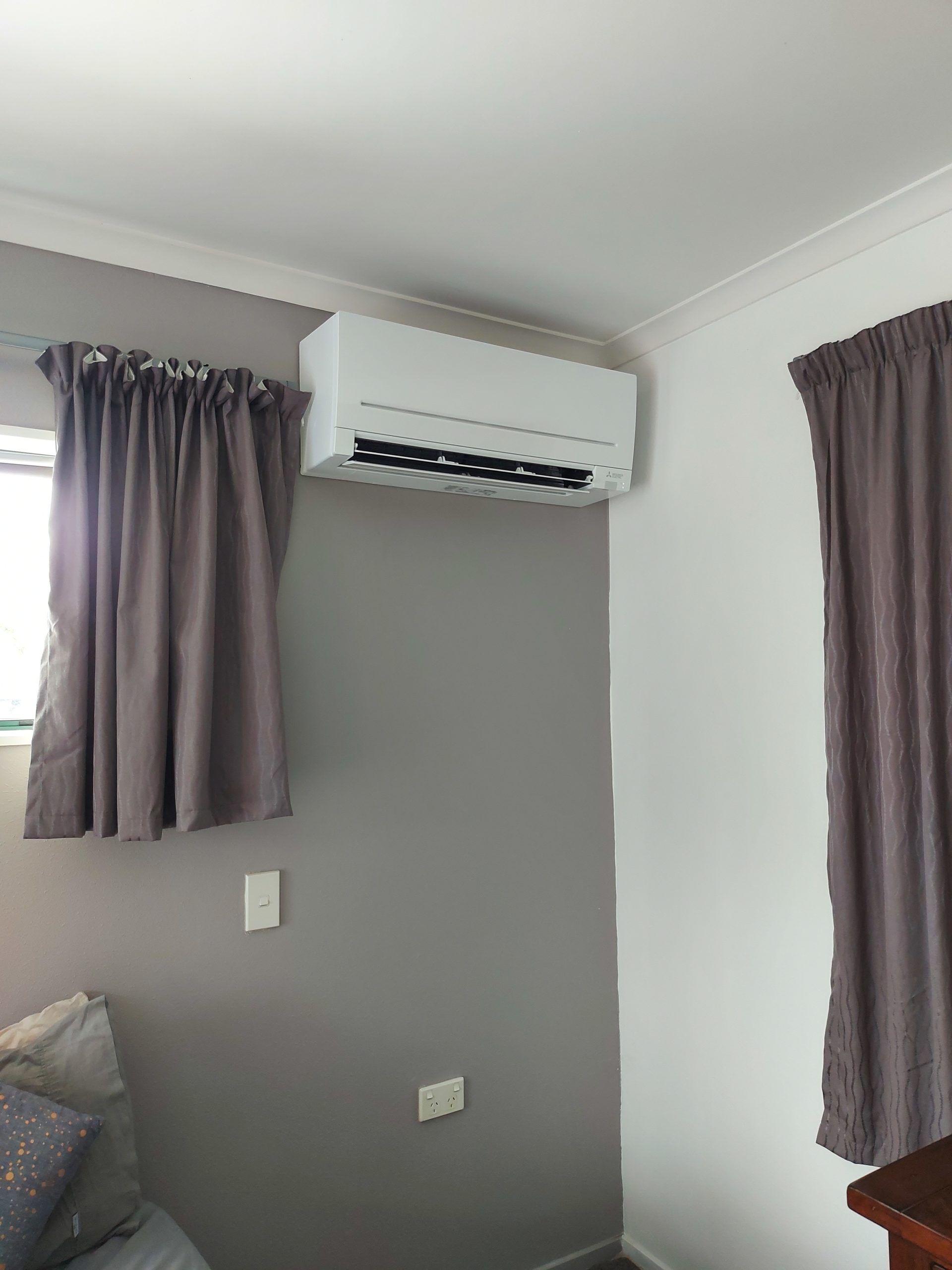 Air Conditioning in Use in a Private Home - Pukekohe, Buckland - A1 Heat Pumps