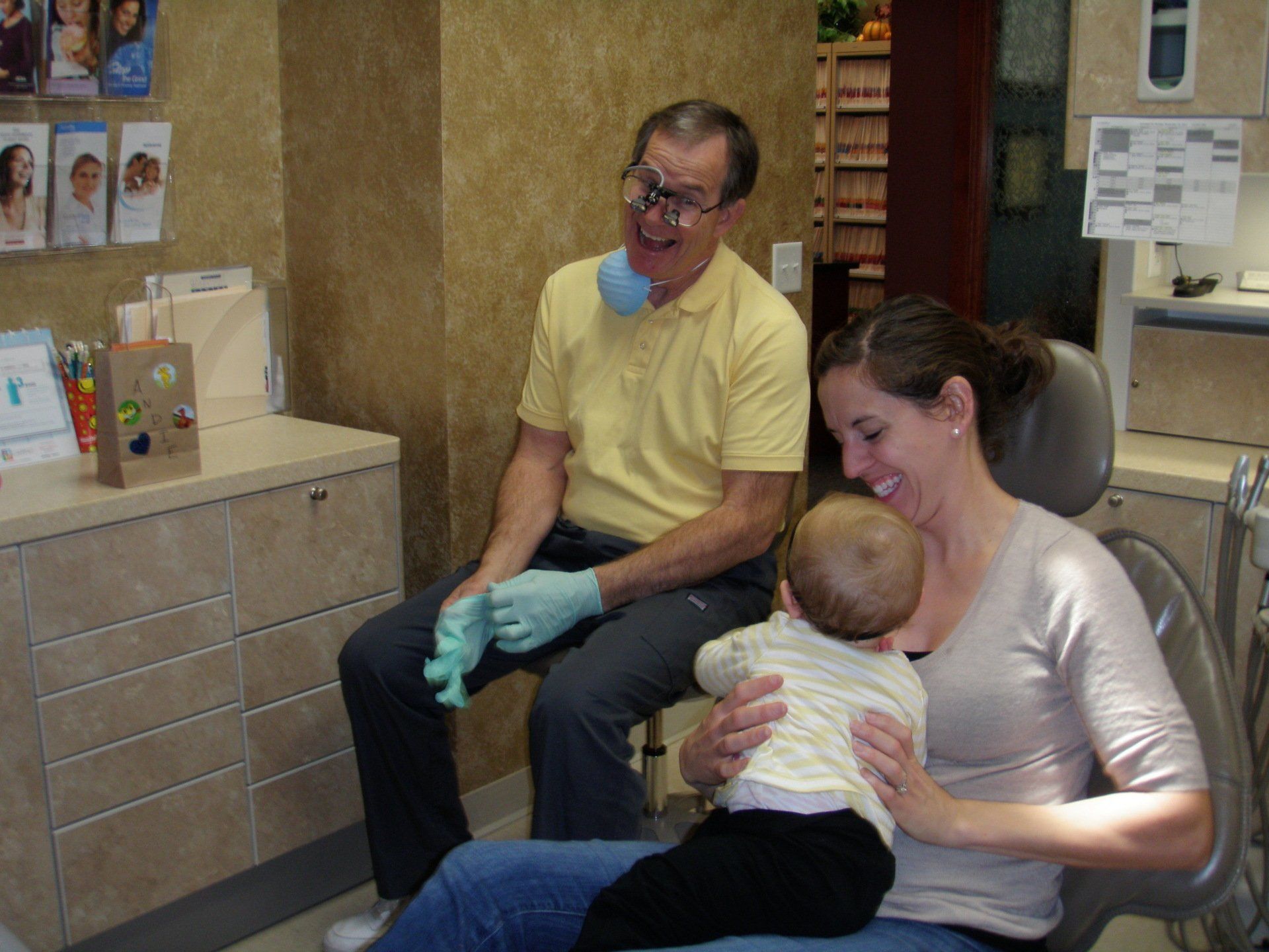 Man Having Dental Treatment at Dentist's Office — Minnetonka, MN — Cendar Hill Dental Center