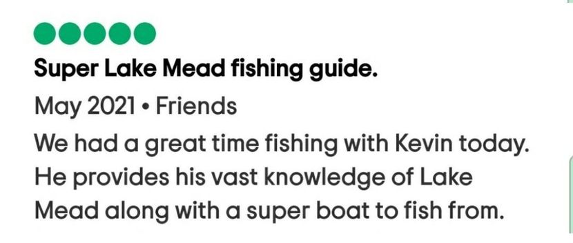 Lake Mead Fishing Guide 