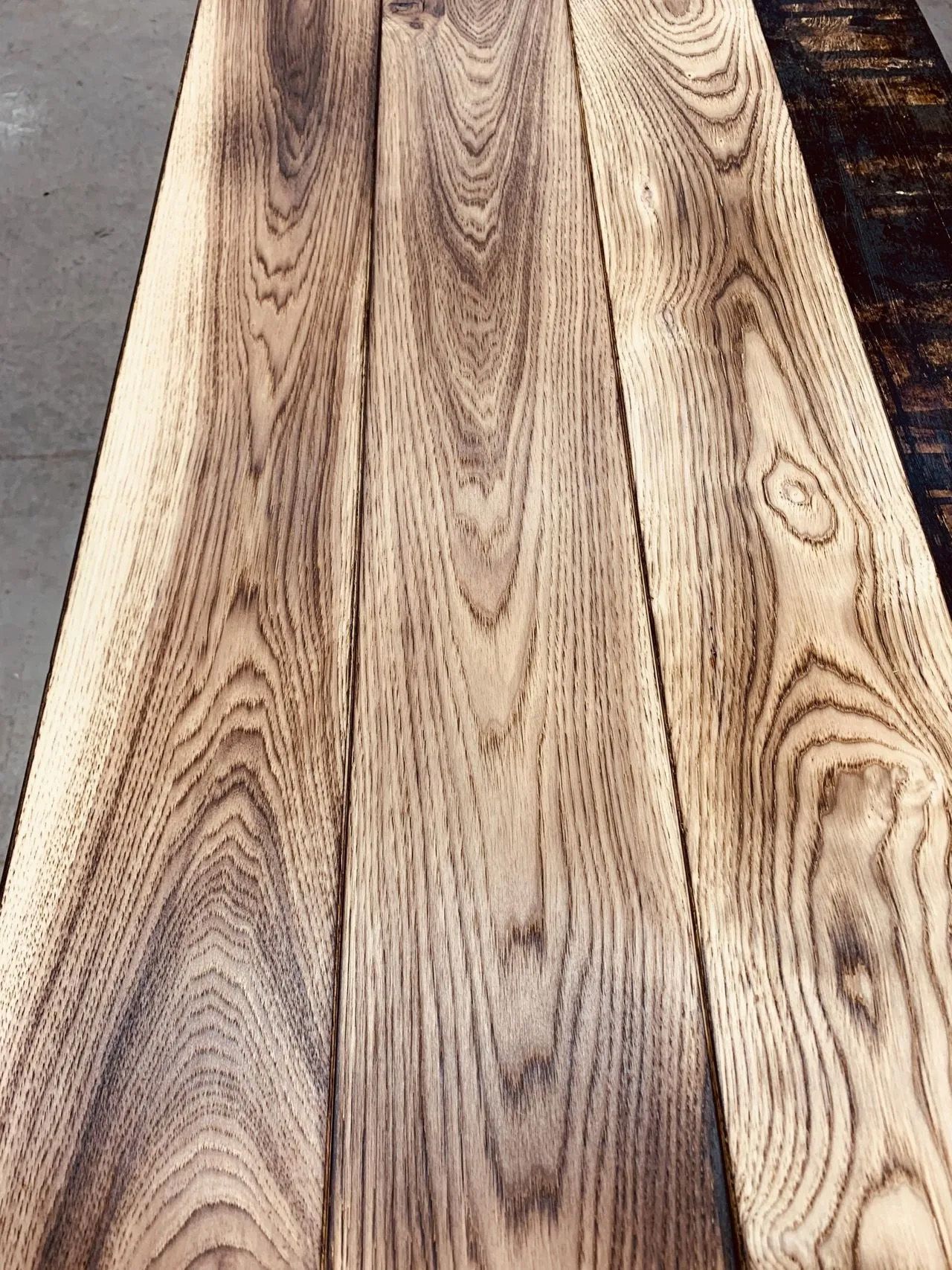 Charred Hardwood Flooring 3