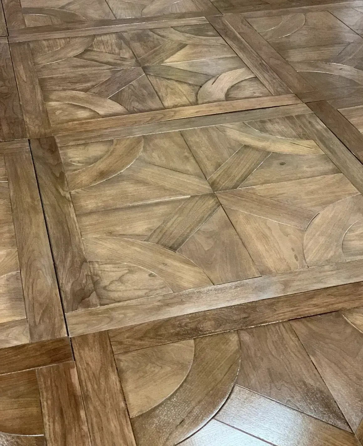 French Versailles Parquet With Arches