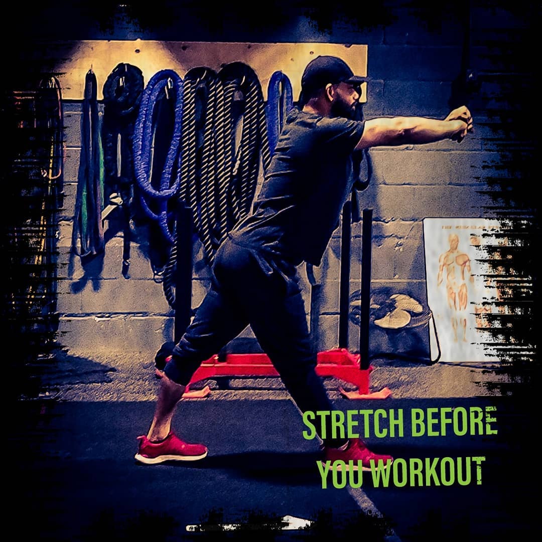 Stretching before exercise