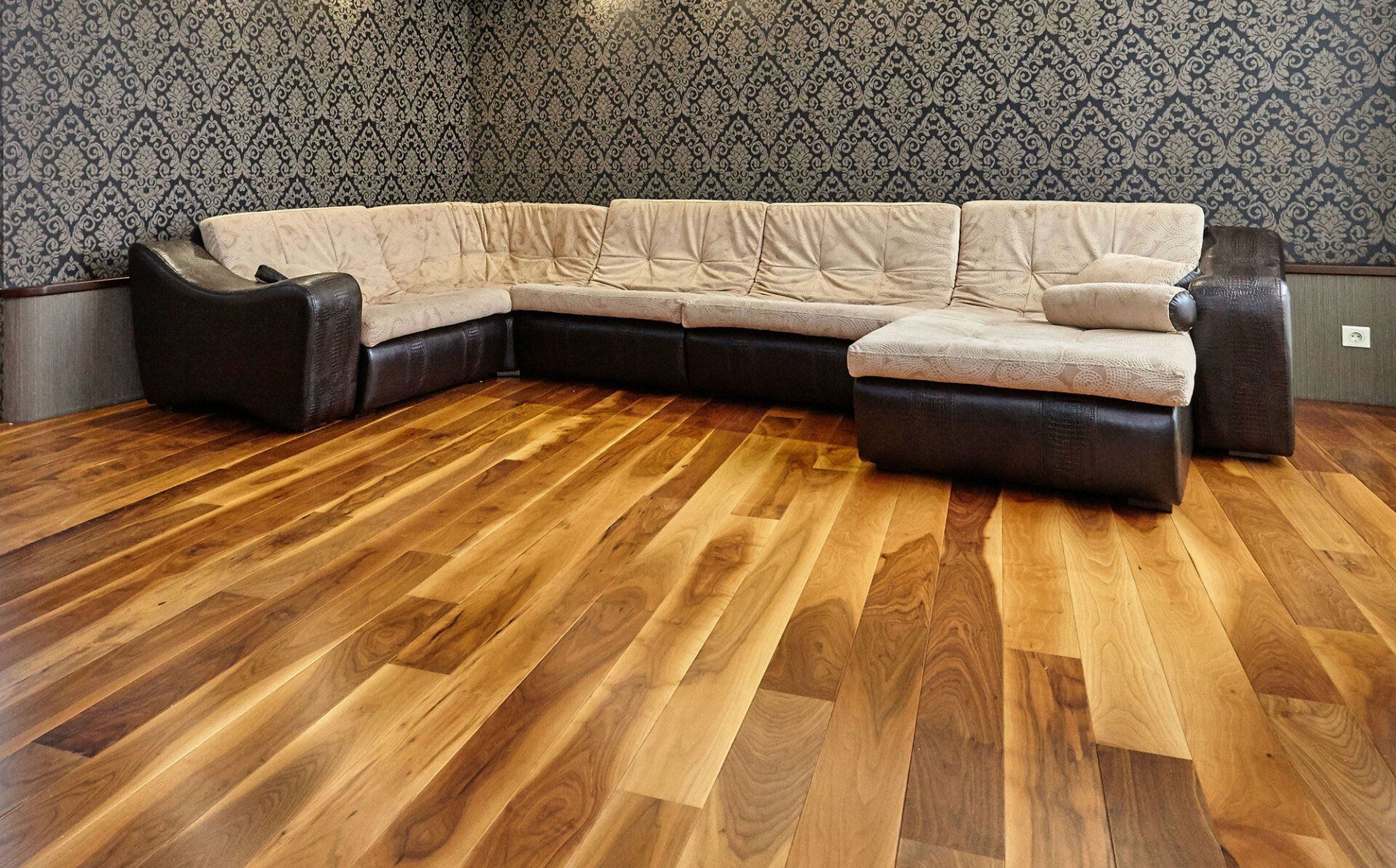 Hardwood floor installation by Ceric Hardwood Floors