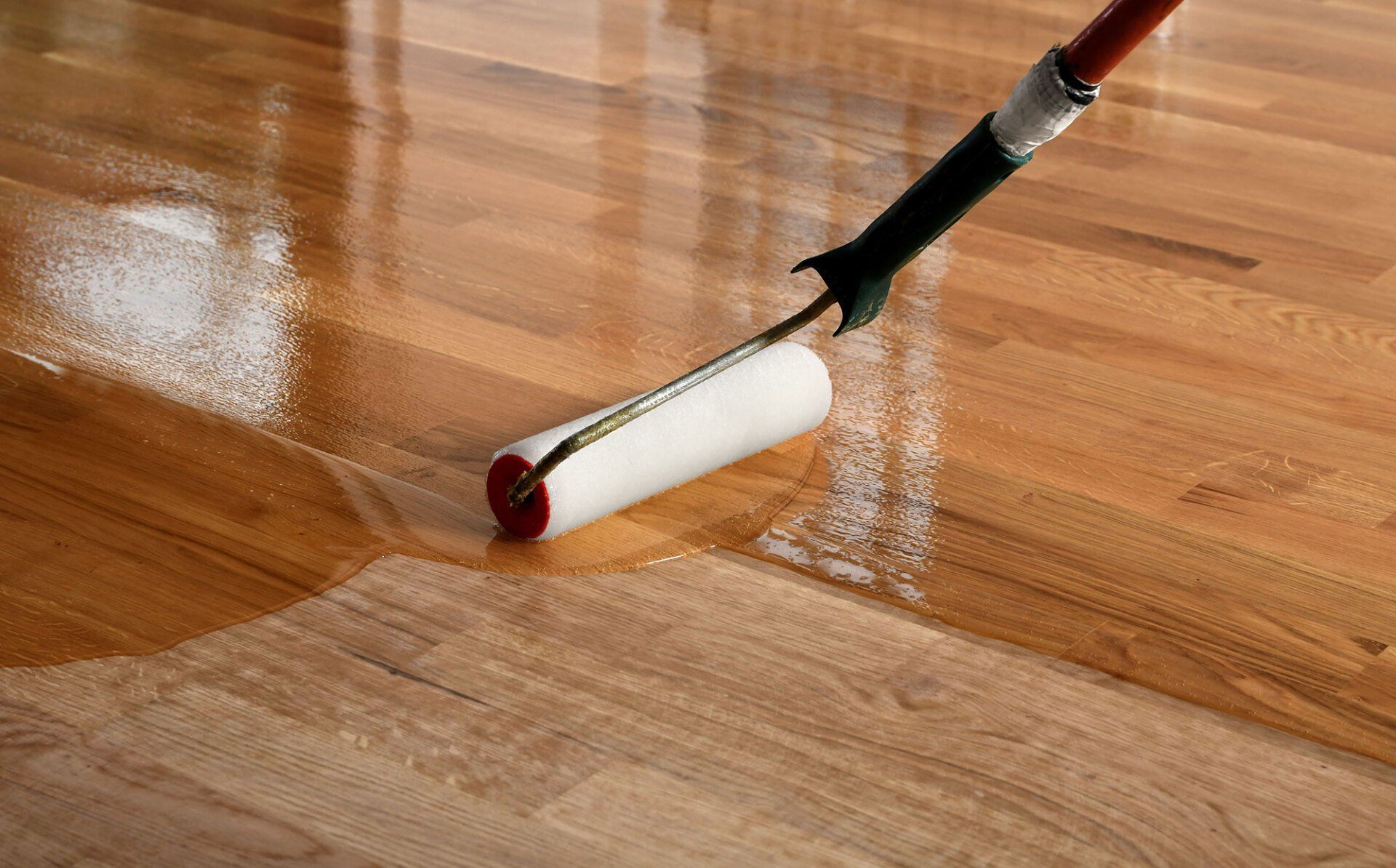 Hardwood floor refinishing by Ceric Hardwood Floors