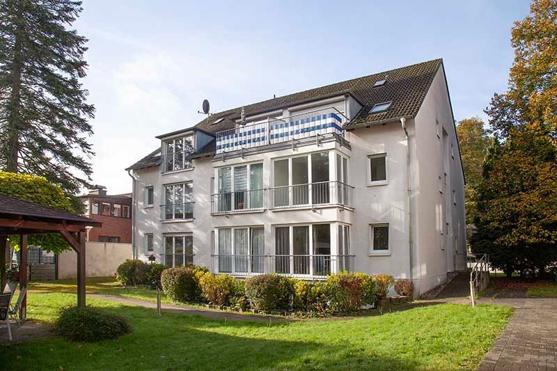 Wohnen für Senioren, Einrichtung an der Einbleckstraße mit Gartenanteil