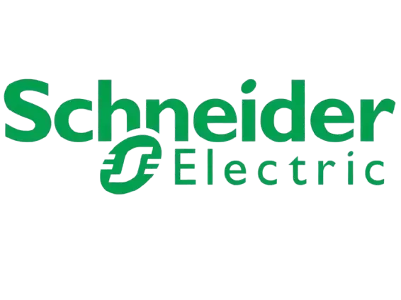 Schneider electric logo on a white background