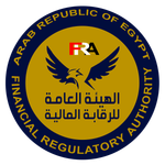 The logo for the arab republic of egypt financial regulatory authority
