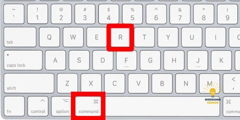 Hold Command R