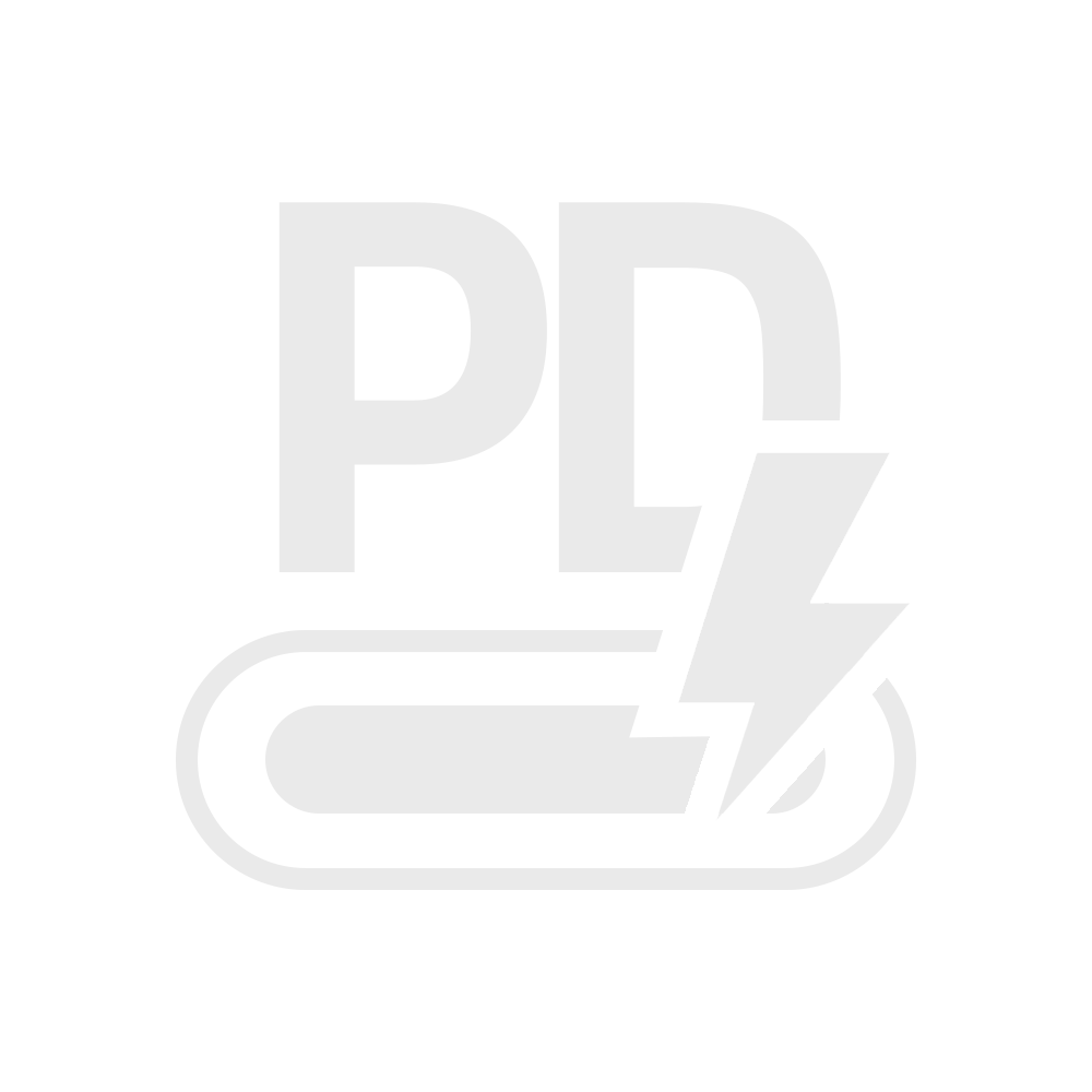 A USB C pd charging icon with a lightning bolt on a white background.