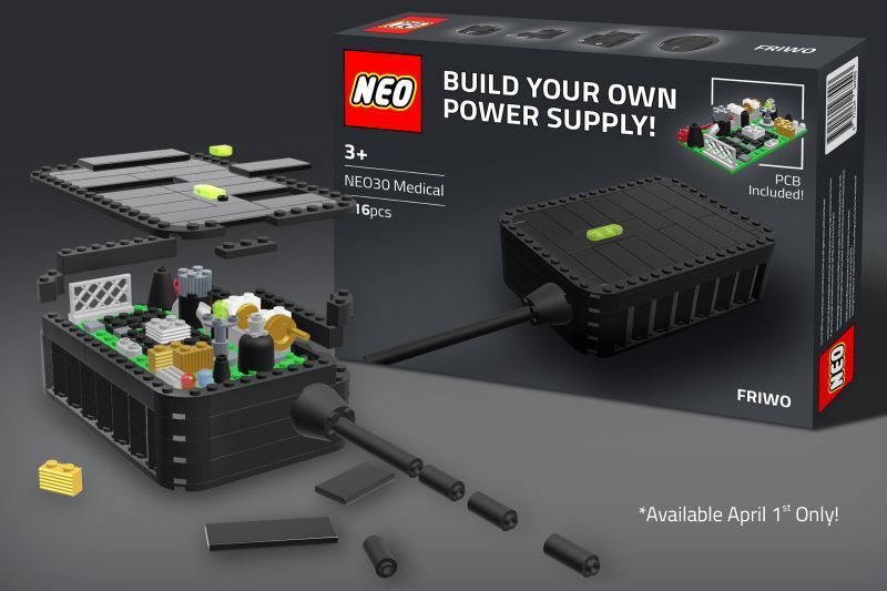 A Lego version of a NEO power supply