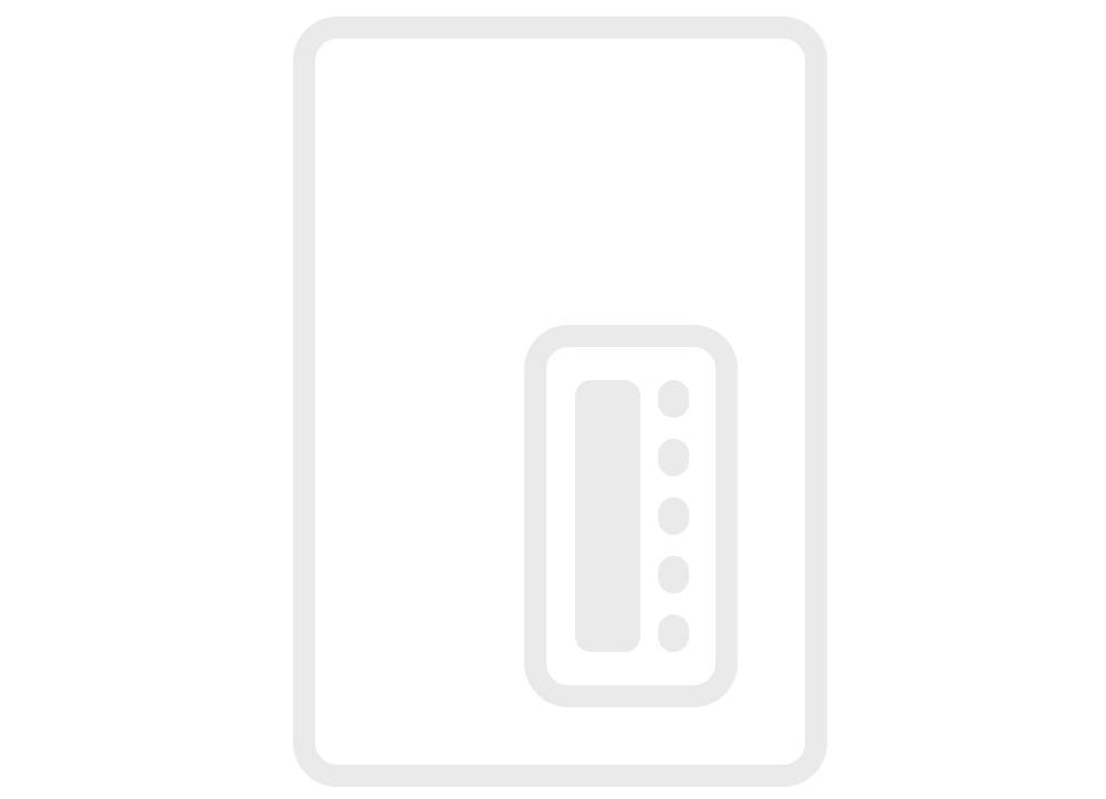 A grey icon of a power supply on a white background.