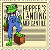 Hopper's Landing Mercantile Logo

