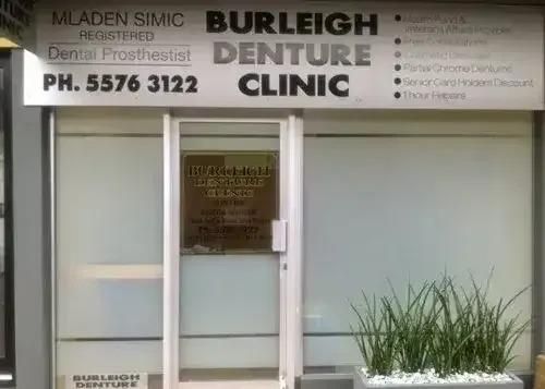 A Dental Office With a Sign — Burleigh Heads Denture Clinic Gold Coast in Burleigh Heads, QLD
