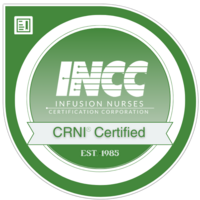 The infusion nurses certification corporation has been certified since 1985