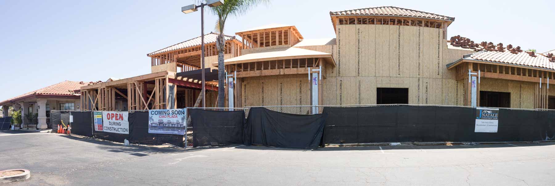 ciao plaza construction