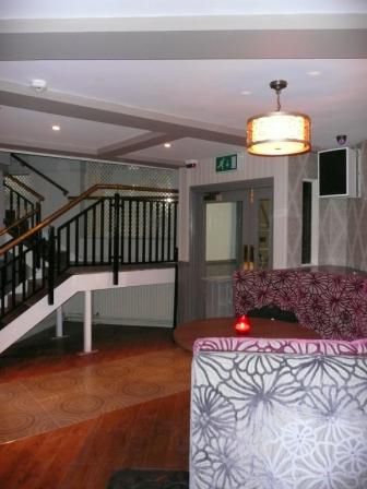 stairway with return