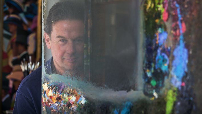 Live painting Key West