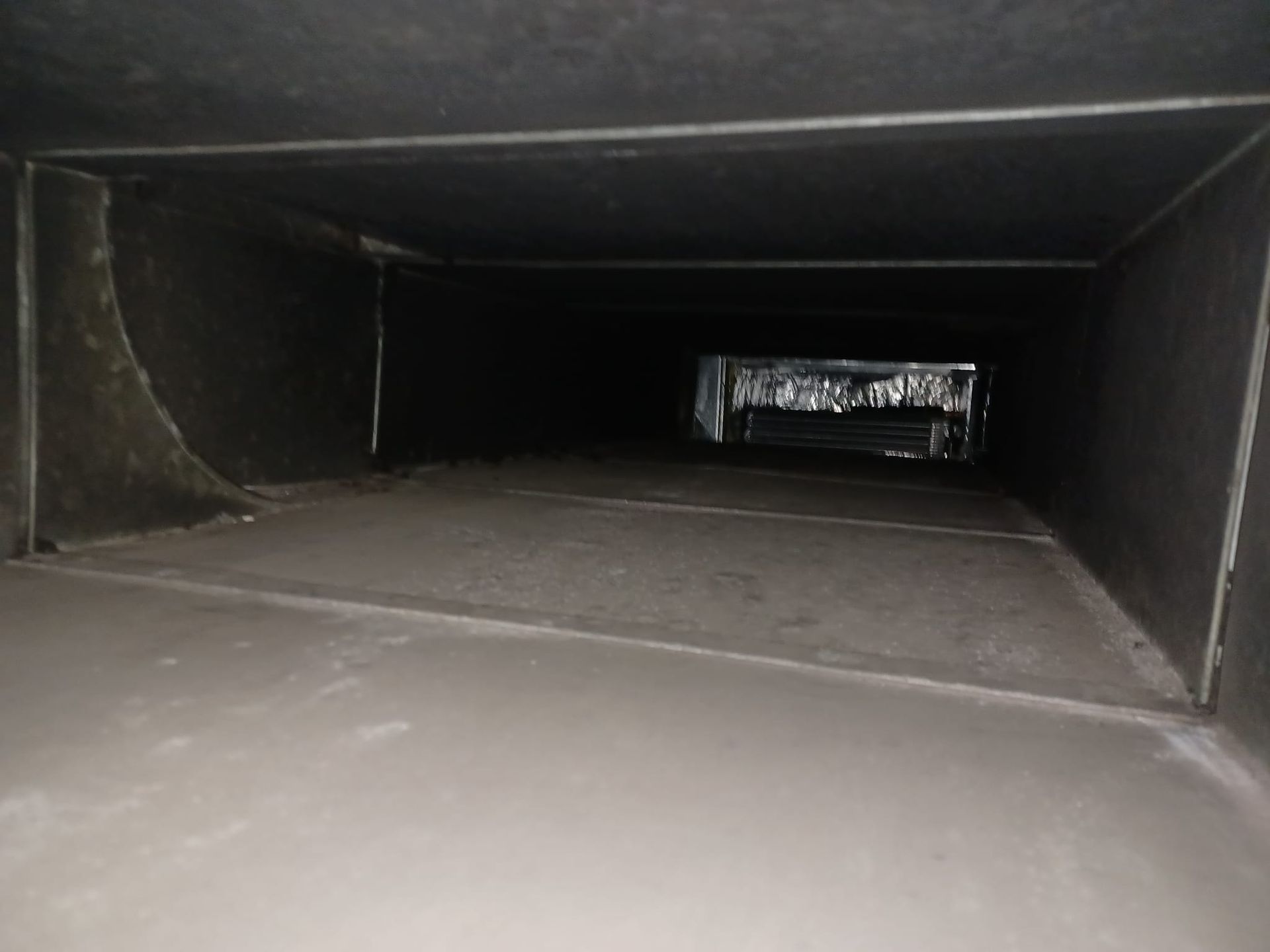 It looks like a tunnel with a light at the end of it.