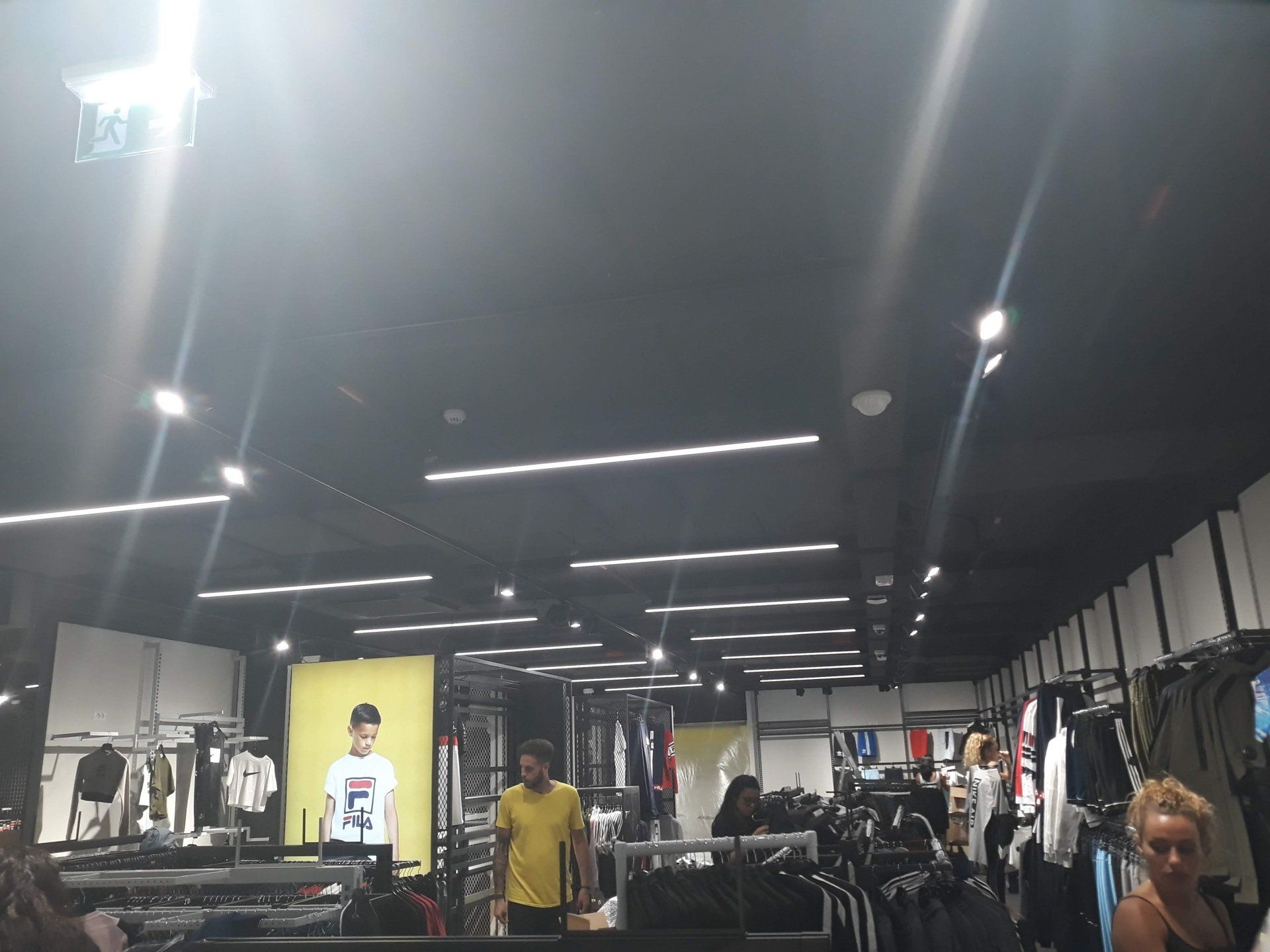 impianto elettrico palestra