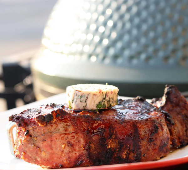 Photo of Ribeye steak prepared according to recipe.