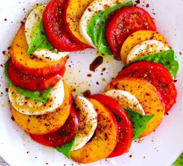 Photo of Caprese Salad prepared according to the recipe.