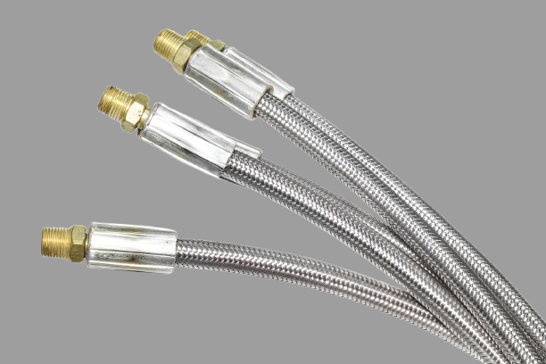 A Close Up Of Three Hose — Action Hose & Fitting Solutions In Loganholme, QLD