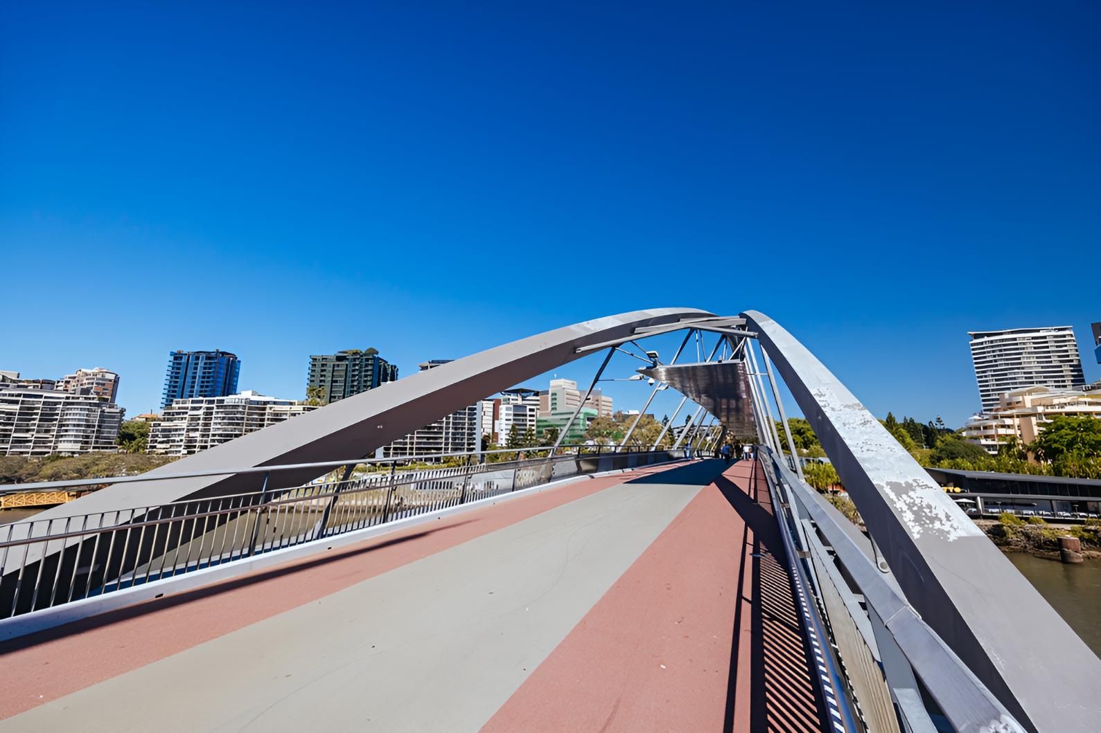 A Bridge Over A River With A City — Action Hose & Fitting Solutions In Brisbane, QLD