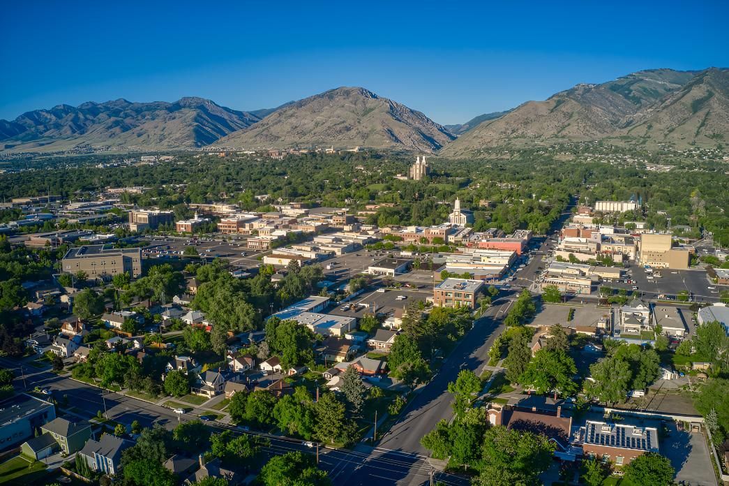 An Aerial View Of A City — Action Hose & Fitting Solutions In Logan, QLD