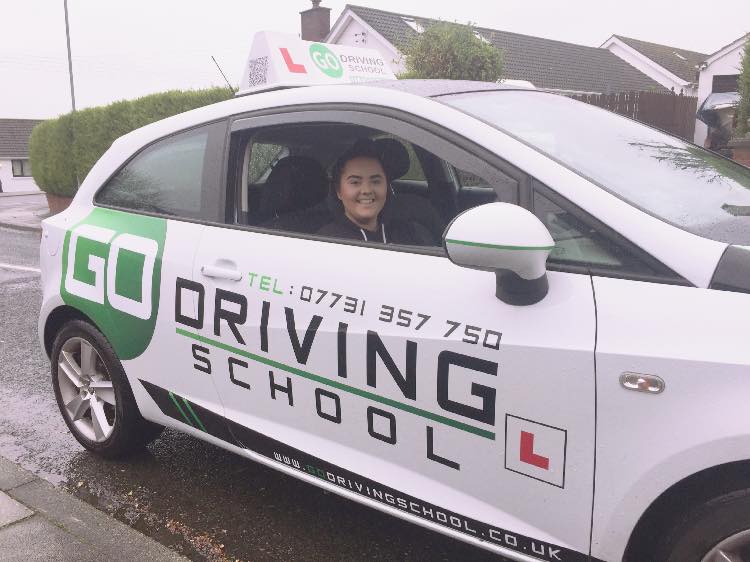 pupil passing driving test i newtownards
