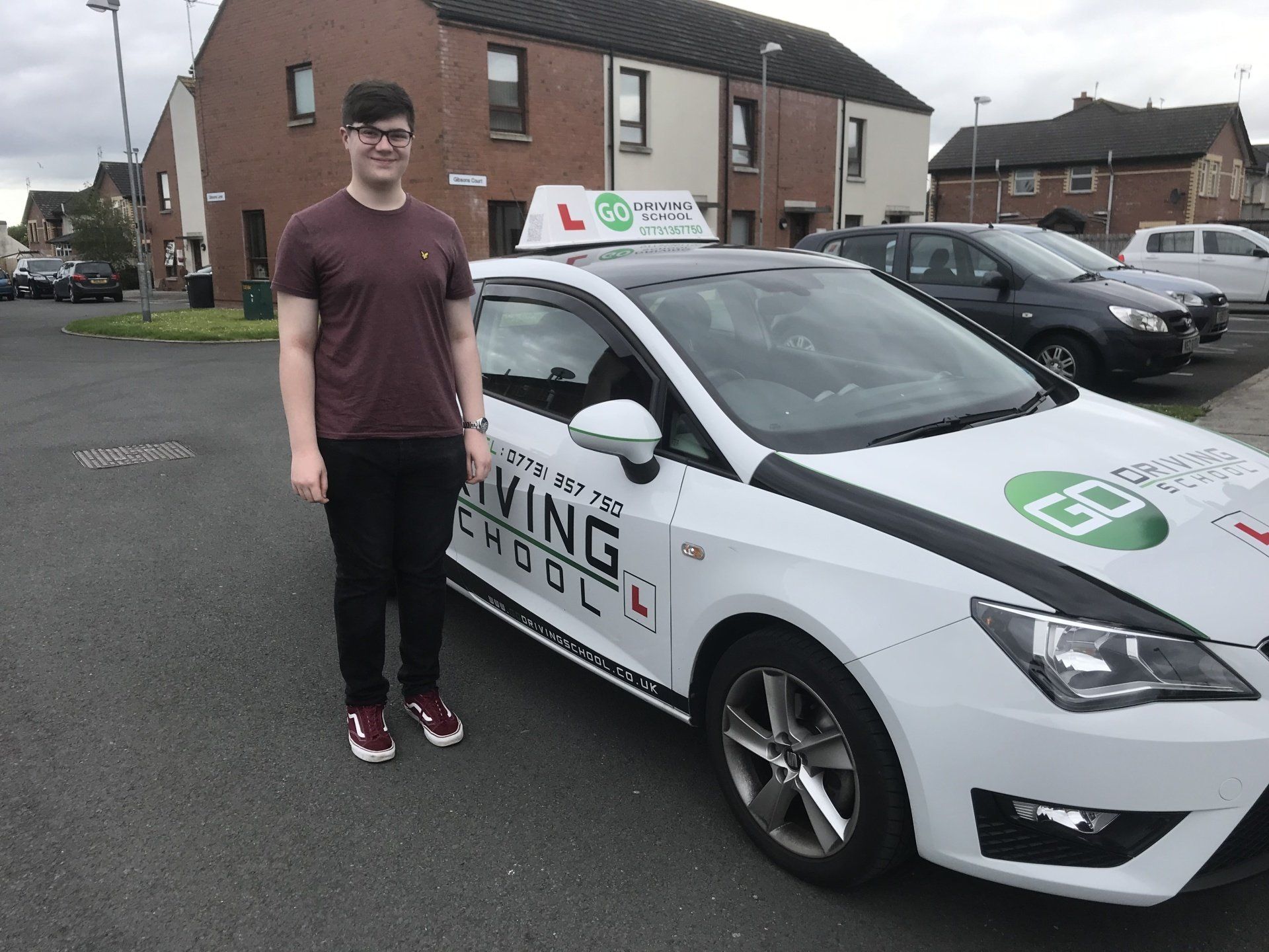 pupil passing driving test i nnewtownards